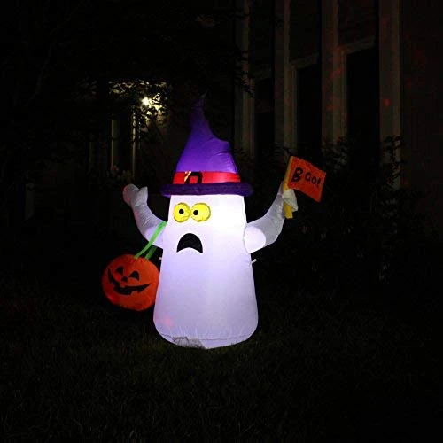 Tall Naughty Ghost Inflatable (5 Ft) - Image 5
