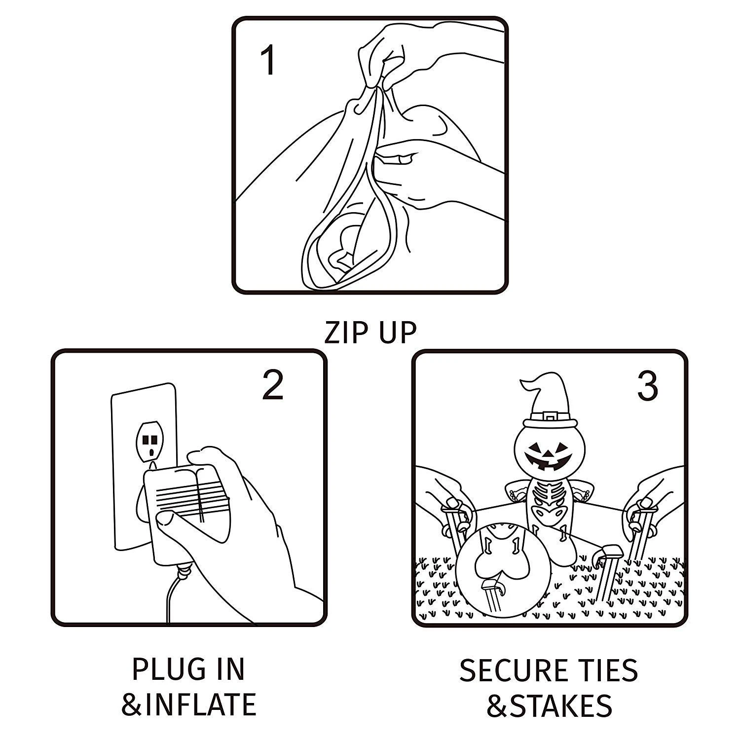 8 Ft Scary Tree With Ghosts Spider And Cat 8 8 Ft Scary Tree With Ghosts Spider And Cat - Image 6