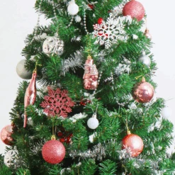 110Pcs Assorted Christmas Ball Ornaments - Rose Gold & Silver & White -Halloween Decorations Store image 6 60f0b130 112b 49ed a399 79f0e2ce6f06