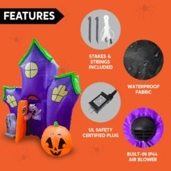 6ft Welcoming Ghost -Halloween Decorations Store image 6 9de9ce3e 9819 42df 82b6 6f33e24b763d