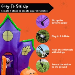 6ft Welcoming Ghost -Halloween Decorations Store image 7 7d21096b 7173 4885 a971 bd21c63b011c