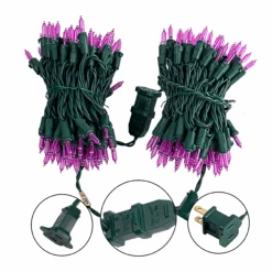 52.5 FT 200 Count Christmas Purple Green Wire String Lights -Halloween Decorations Store image 7 9282d23f c4e6 46ff 8a6f 3a5c2d4d7353