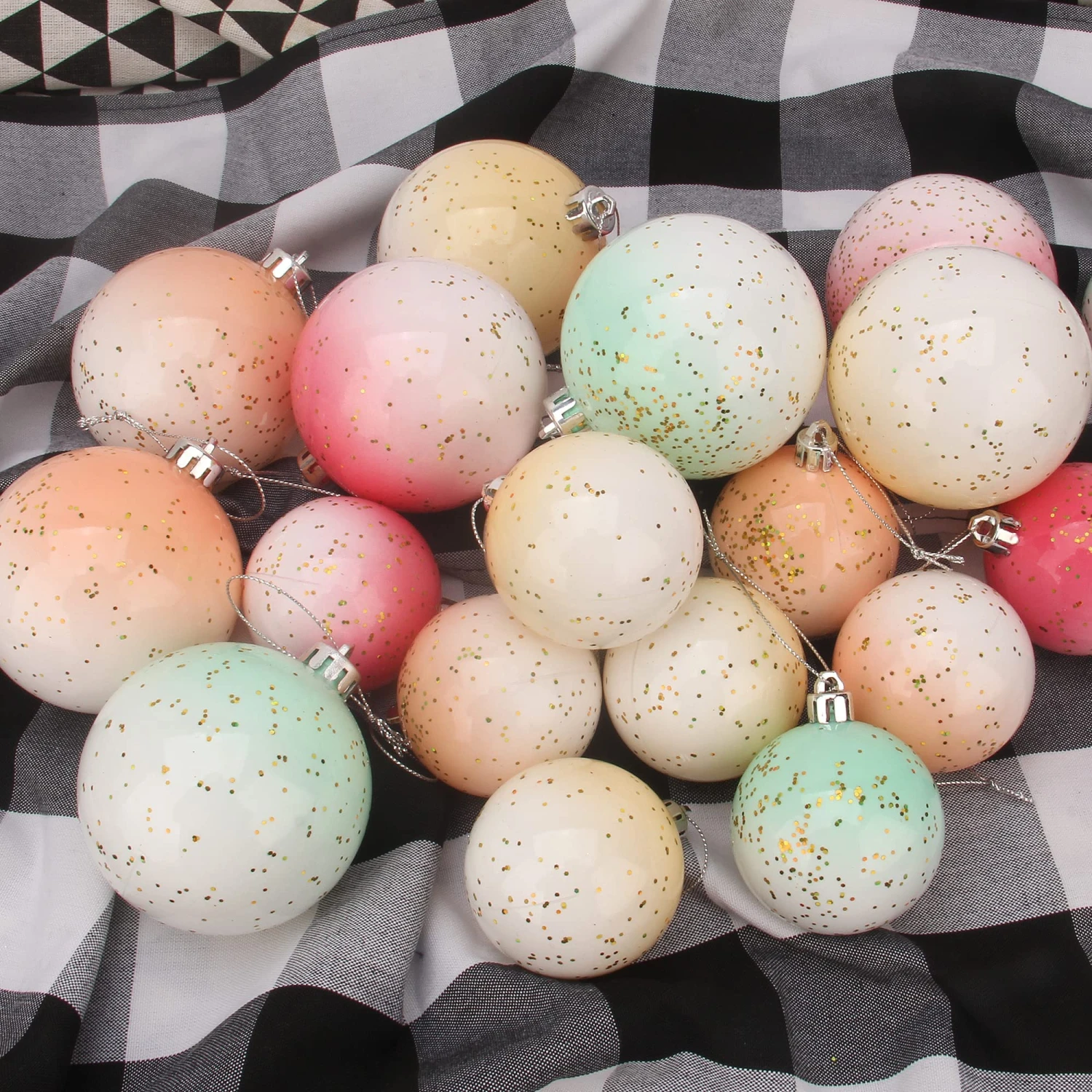 20Pcs Macaroon Design Christmas Ball 9 20Pcs Macaroon Design Christmas Ball - Image 7