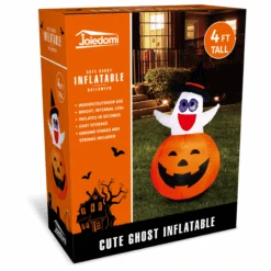 Tall Ghost With Witch Hat In Pumpkin Inflatable (4.5 Ft) 15 Tall Ghost With Witch Hat In Pumpkin Inflatable (4.5 Ft) -Halloween Decorations Store image 7 f7bb05df 0aeb 4dc4 b42c 0b3973e0adc4
