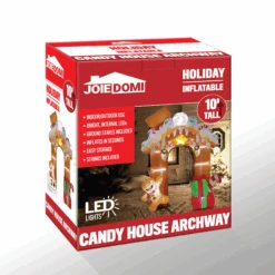 Giant Gingerbread House Archway Inflatable (10 Ft) 18 Giant Gingerbread House Archway Inflatable (10 Ft) -Halloween Decorations Store image 8 1a139d90 3c7d 4492 a6aa b5fbefa90a2d