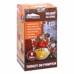 Large Turkey On A Pumpkin Pie Inflatable (6 Ft) -Halloween Decorations Store image 8 20218c90 a092 46d8 adcc 55926a326a0a