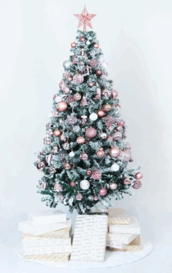 110Pcs Assorted Christmas Ball Ornaments - Rose Gold & Silver & White -Halloween Decorations Store image 8 9dea352f 769a 489e 9467 b648d182622c