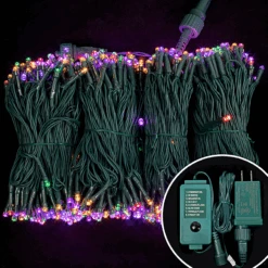 600 Multicolor LED Green Wire String Lights -Halloween Decorations Store image 8 e58ca71e a448 4f12 9053 fd8d067fd09c