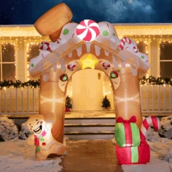 Giant Gingerbread House Archway Inflatable (10 Ft) 19 Giant Gingerbread House Archway Inflatable (10 Ft) -Halloween Decorations Store image 9 5eefd29f 6d67 4bbe bd3b 9e5f542b5a98
