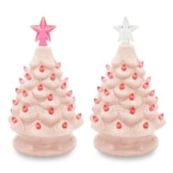 7in Ceramic Christmas Tree (Pink) -Halloween Decorations Store nyMvAeuw
